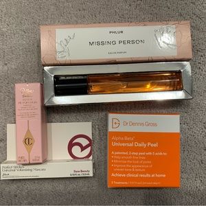 NIB Charlotte Tilbury lipstick & Missing Person Phlur perfume